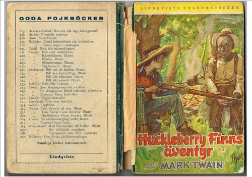 HUCKLEBERRY FINNS ÄVENTYR - Mark Twain (1946)