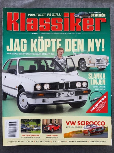 Klassiker nr 9 2023: Peugeot 504 Diesel, MGA, VW Scirocco GTI, BMW 318i E30