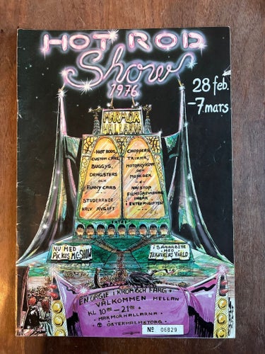 Hot Rod Show 1976 Program