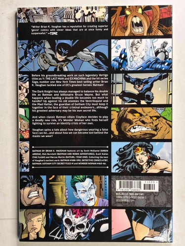 Batman by Brian K Vaughan.