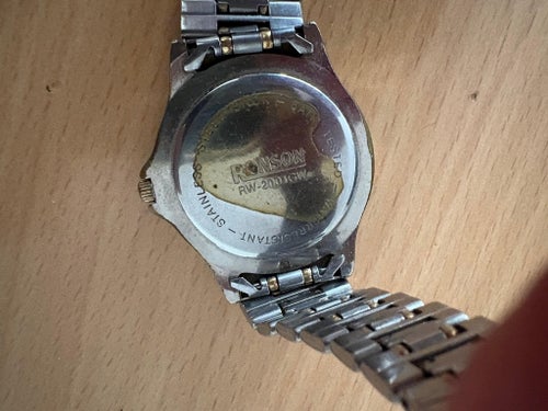 Ronson Quartz Herrklocka RW-2001GW