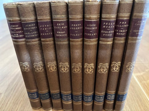 Samling av 9 böcker från Vårt Hems Förlag, 1927-1929