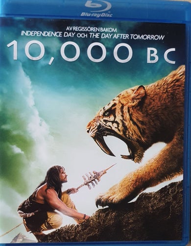3Bluray 10,000 BC + Godzila + Extracted
