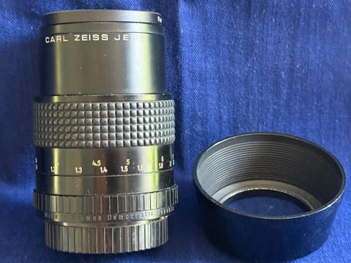 Prakticar 3.5/135 MC Carl Zeiss Jena objektiv