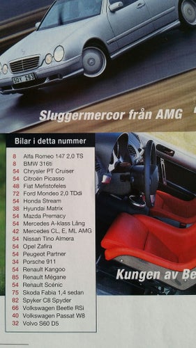 Auto motor & sport nr 13 2001: Alfa 147 2,0 TS, BMW 316ti, Mercedes CL/E/ML AMG