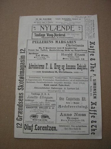 Häfte Nylände 1902 Nr. 13