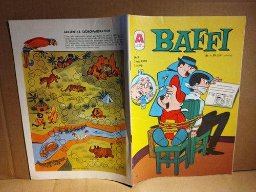 Baffi 1970 nr 9, very fine plus