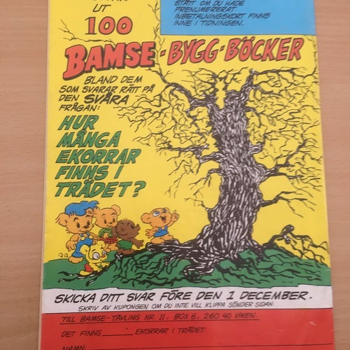 Bamse Nr 11 1984
