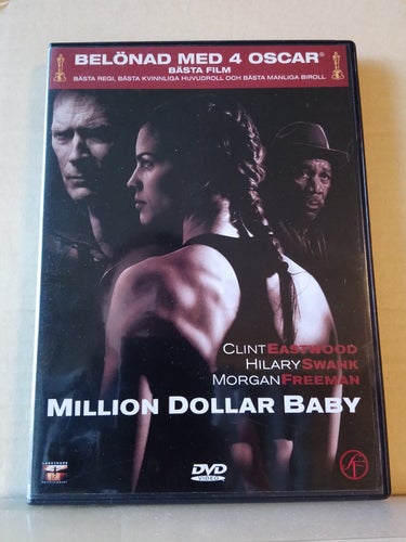 Million dollar baby, Clint Eastwood, Dvd