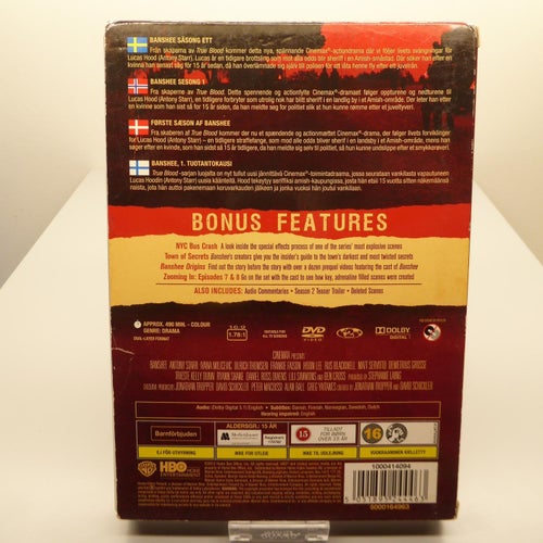 Banshee Säsong 1 - Region 2, DVD-box, Svensk text, Fint skick