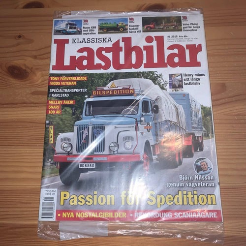Klassiska Lastbilar 2015 nr 1 (ny)