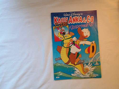 Kalle Anka & co - 1986 nr 32 - Bilaga: Kalle Kajsa Kyss Klistermärke