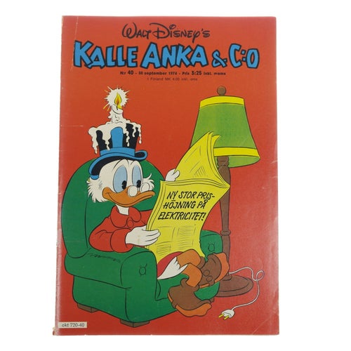 Kalle Anka & C:O - 1976 - NR 40