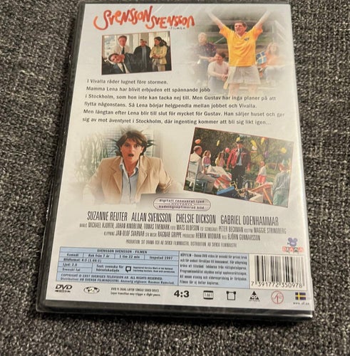 SVENSSON SVENSSON FILMEN (1997) INPLASTAD UTGÅVA!