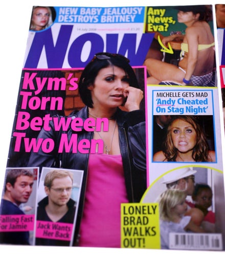 NOW Magazine-3 issues included-June/July 2008-NEW-Weight 650g-FREE postage