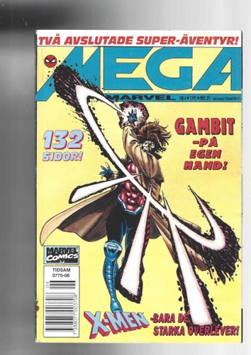 Mega Marvel 6 1995 skick vf