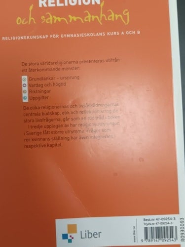 Religion och sammanhang av Börge Ring, Tredje upplagan