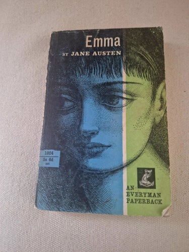 Emma av Jane Austen, 1961 engelsk original utgåva, pocket