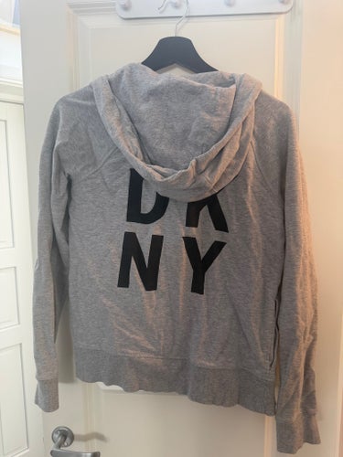 DKNY Sport grå huvtröja