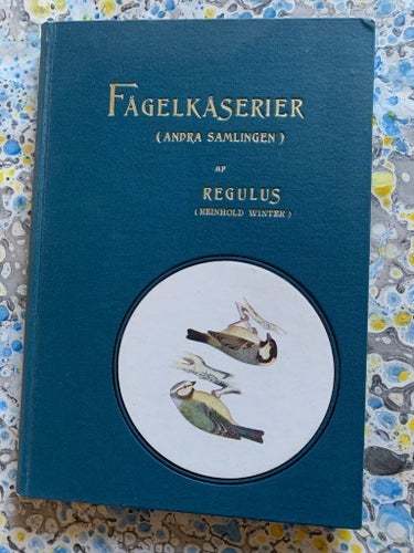 FÅGLAR ORNITOLOGI FÅGELKÅSIER (Andra Samlingen) Regulus (Reinhold Winter) 1907