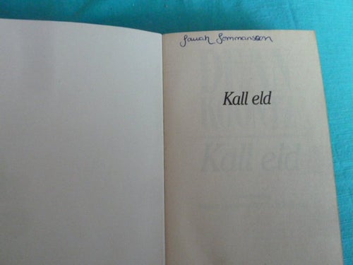 KALL ELD, DEAN KOONTZ, BOK, BÖCKER