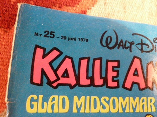 KALLE ANKA & C:O NR25, 1979,