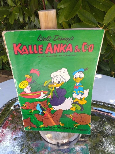 Kalle Anka & Co 1972 nr 16 serietidning Samlarobjekt VINTAGE