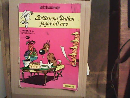 Lucky Lukes äventyr, 15 Bröderna Dalton jagar ett arv 1974 album 1.a upplaga