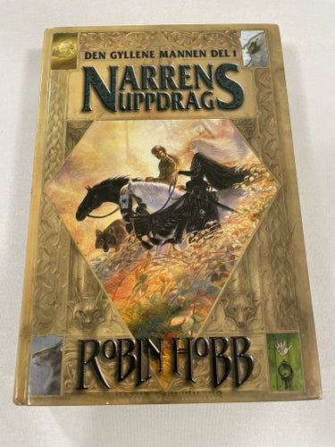 Narrens uppdrag | Robin Hobb | Den gyllene mannen | Kartonnage