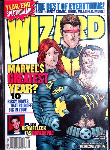 Tidning Wizard Comics Magazine No 124