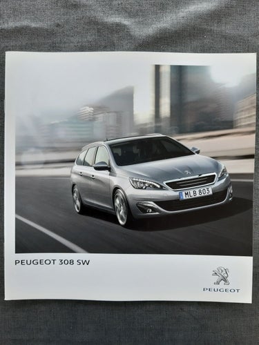 Peugeot 308 SW 2016 - broschyr
