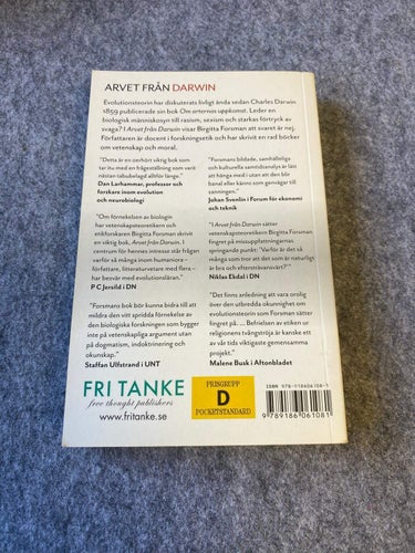 Birgitta Forsman - Arvet från Darwin
