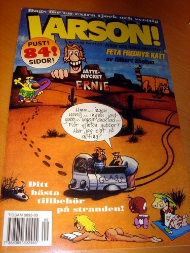 LARSON (svensk) NY OLÄST Nr 9 1994 !! Extra tjockt