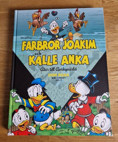 Don Rosa biblioteket del 2 Åter till Avskyvärld Ny skick olästa!