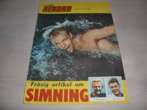 Tidningen Rekord Rekordmagasinet 1959 nr 38