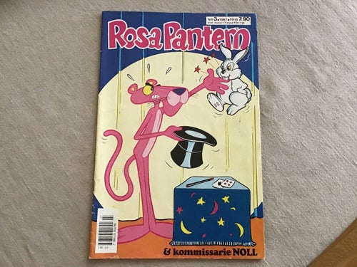 ROSA PANTERN NR 3 1987
