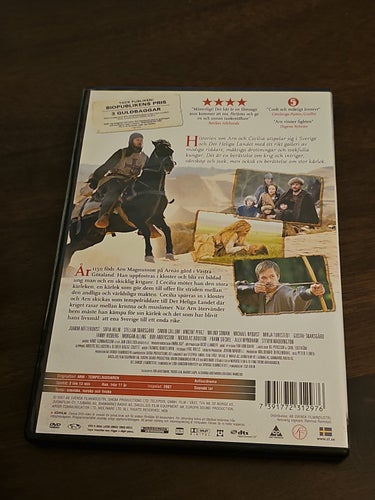 Arn - Tempel Riddaren DVD (Sv Text)