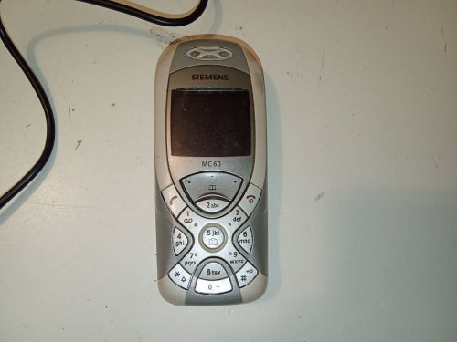 Siemens MC60 - Retro Mobiltelefon/Knapptelefon - Otestad
