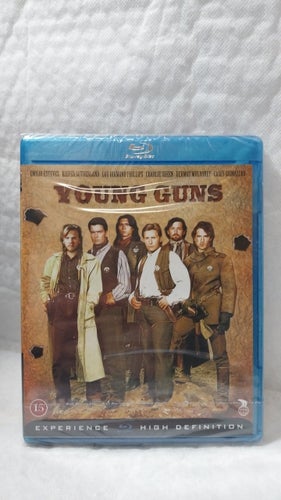 Young Guns Blu-Ray Oöppnad & Inplastad