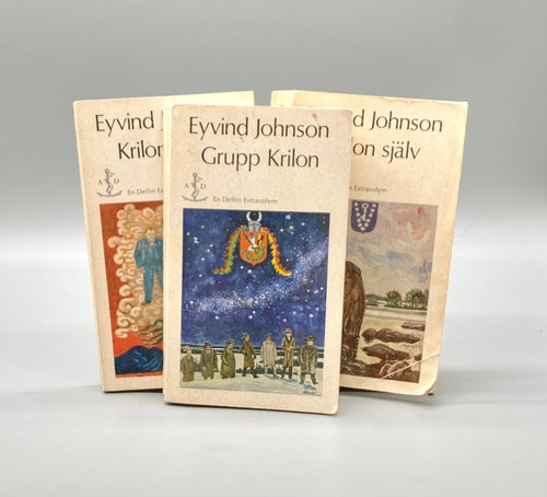 Krilontrilogin. Grupp Krilon - Krilons resa - Krilon själv. av Eyvind Johnsom