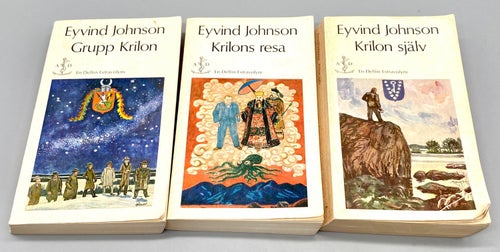 Krilontrilogin. Grupp Krilon - Krilons resa - Krilon själv. av Eyvind Johnsom