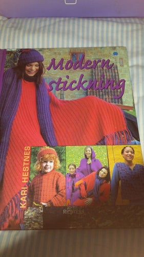 bok handarbete Modern Stickning Karl Hestnes
