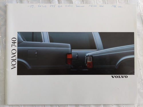 Volvo 740 1989 ..