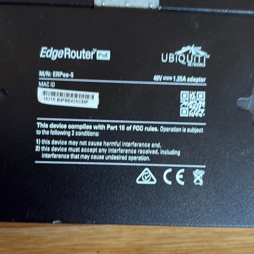 Ubiquiti EdgeRouter PoE