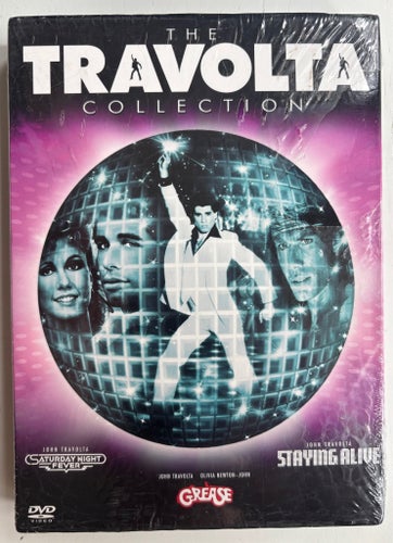 The Travolta Collection DVD (Grease, Saturday Night Fever, Staying Alive) Ny