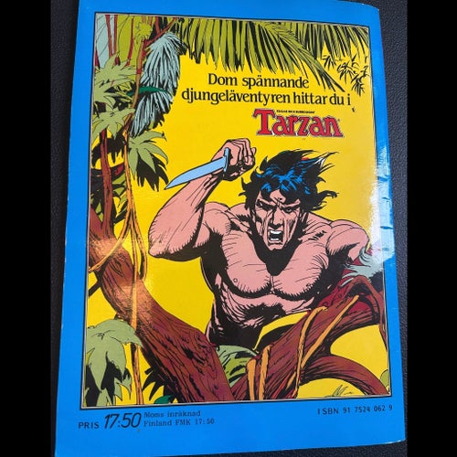 Spindelmannen Superseriealbum 12 från 1984