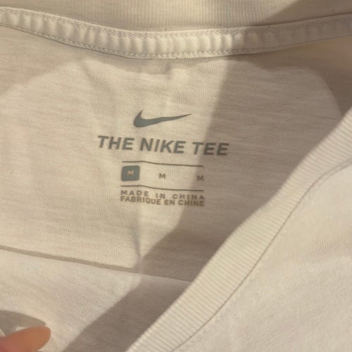 Nike vit t-shirt, storlek M