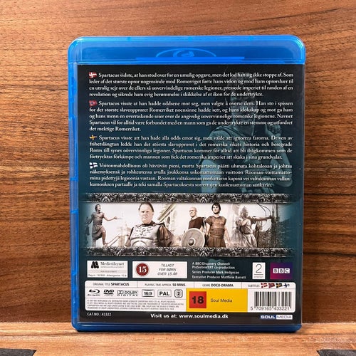 Warriors Spartacus Blu-ray