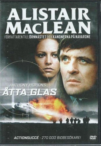 ALISTAIR MACLEAN - ÅTTA GLAS -ANTHONY HOPKINS(SVENSKT TEXT )