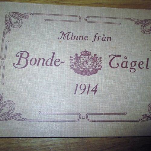Minne från Bondetåget 1914